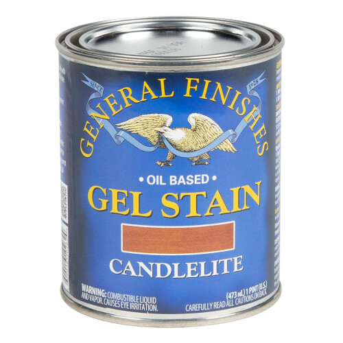 General Finishes lbasisgel Fleck 1 Pint Candlelite