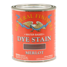 General Finishes Water Based Dye, 1 Pint, Merlot