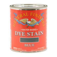 General Finishes Water Based Verf, 1 Pint, Blauw