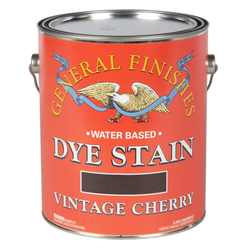 General Finishes Water Based Dye, 1 Gallon, Vintage Kers