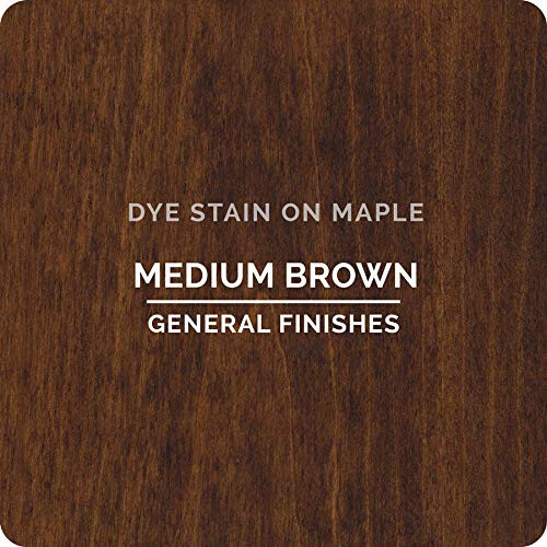 General Finishes Water Based Dye, 1 Gallon, Medium Bruin 1