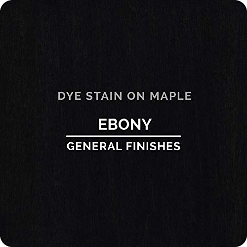 General Finishes Water Based Verf, 1 Gallon, Ebony 1