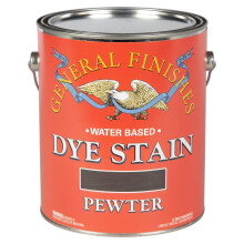 General Finishes Waterbased Verf, 1 Gallon, Pewter