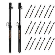 uble tte pneu de pression Presque Pratique de crayon robuste Range de pneu crayon 10-150psi Dual Head Truck Pen Gauge de pression (paquet de 20)