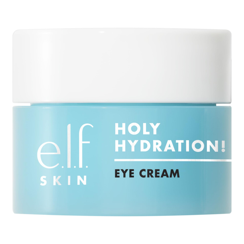 e.l.f. SKIN Holy Hydration! Eye Cream Mini  Rich Hydrating Eye Cream For Minimizing Dark Circles  Infused With Hyaluronic Acid  Vegan & Cruelty-f