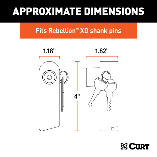 CURT 45938 Rebellion XD Tungls 1
