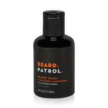 Beard Patrol Beard Wash Cleanser and Conditioner in One Softens With All Natural Oils - Sulfate-Free Paraben-Free