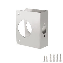 Nauubea Bround Bilm Plyta ze stali nierdzewnej pasuje do drzwi 1-3/8 """" 2-3/8 """" Blokada Blokw i drzwi zabezpieczajace drzwi/Zamek/Zatrzecanie/D