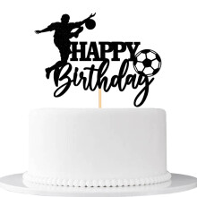 DB11 fotbal tort la mul?i ani topper-fericit tort de na?tere decorare-pentru baiat aniversare tort fotbal decora?iuni de petrecere de fotbal pent