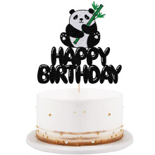 Lveud Panda Topper tort de na?tere la mul?i