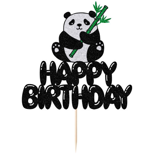 Lveud Panda Topper tort de na?tere la mul?i 2