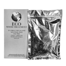 Eco Wood Treatment EWT5 5 US Gallon Langvarig S?lvfarvet Patina | Semi-transparent (1 pakke) 640 Fl Oz (pakke med 1) 18927 Milliliter