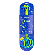 Mobi Liinklz Silicone Tethers - Flexible and Soft Toy Straps for Baby Stroller Toy Safety Straps and Easy to Connect Baby Toy Holder - for Infan