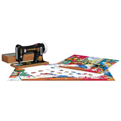 EuroGraphics Sewing Machine Tin Jigsaw Puzzle Medium 2