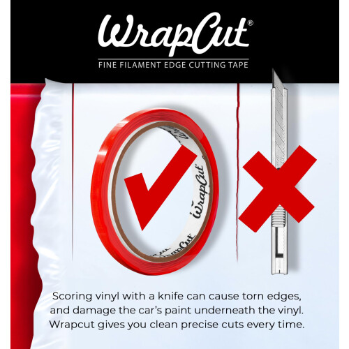 Vvivid Wrap Cut Corting Corting Corting 25 pies 1 rollo 2