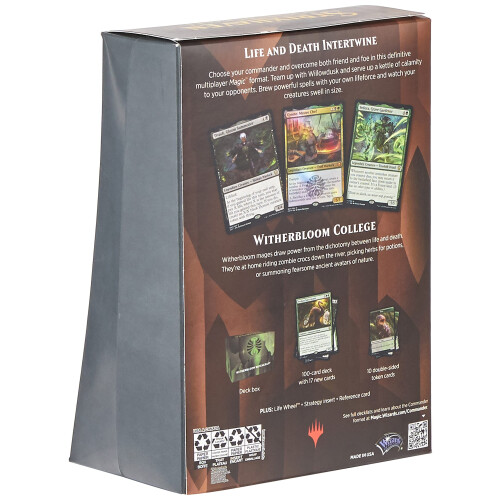 Magic: The Gathering Strixhaven Commander Deck  Witherbloom Witchcraft (Schwarz-Grn) 1