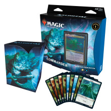 Magic The Gathering Kaldheim comandant Deck - Phantom Premonition | 100 de car?i gata de joc | Albul albastru
