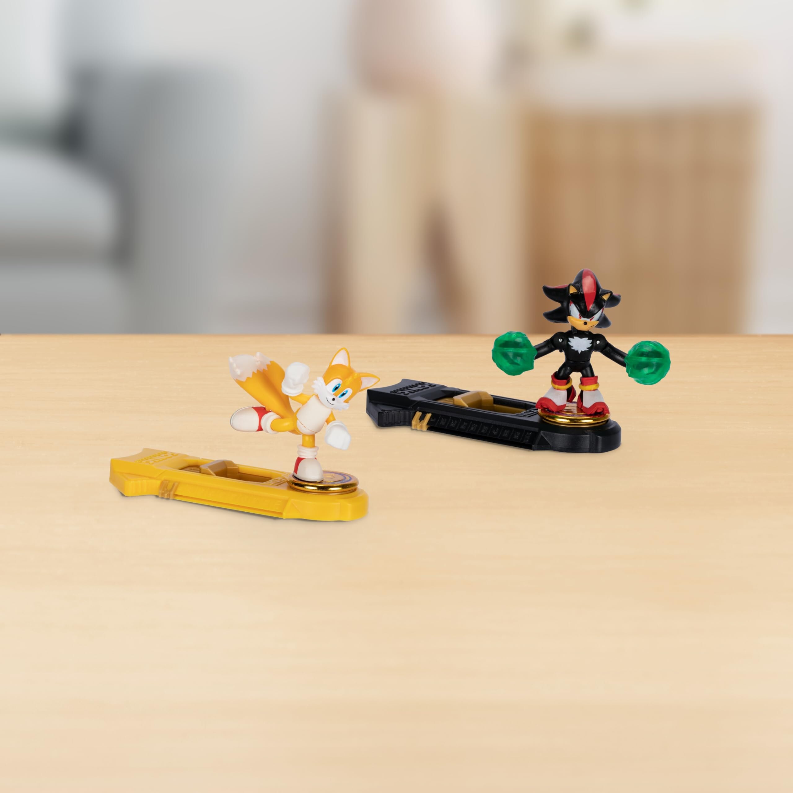 AKEDO Sonic The Hedgehog Versus Pack with Tails and Shadow Mini ...