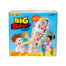 Big Spot 'N Bop! The Giant Wobbly """"Find It First"""" Game A Fun Active Race For Mind And Body Run Around The Giant 4 Foot (122cm) Inflatable Bo