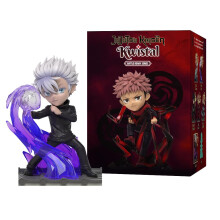 Mighty Jaxx Jujutsu Kaisen Kwistal Fwenz Battle Ready Series | Figurine da collezione Blind Box | Un pacchetto - contiene una figura casuale