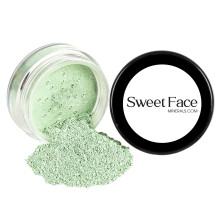 Grner Korrektor Concealer Mineral Make -up natrliche Pulver Bare Haut Vollbezogene Bedeckung (20 Gramm Sifterglas)