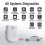 Autel Autel AP200(HT200) Bluetooth OBD2 Scanner  Code Reader with Full Systems Diagnoses and 19 Service Functions  Mini Size Version of MK808 Diagnosti 3