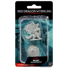 Nolzurs D&D Marvelose Miniature non verniciate: Wave 10: Red Dragon Wyrmling
