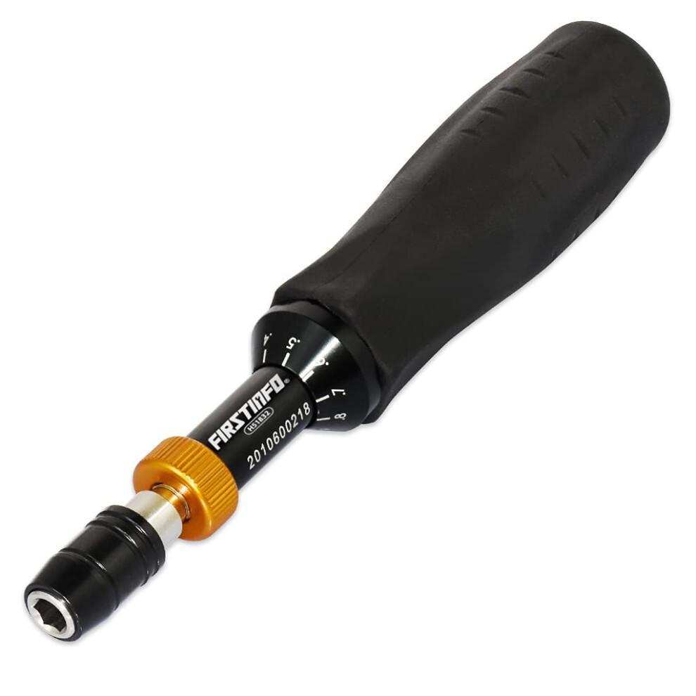 Firstinfo H51832 Precision Certified Limited/Limiting Torque Screwdriver With 1/4 Inch Universal Hex Bit Holder Quick Release Design Torque Rang 636946343866