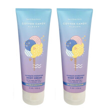 Bath & Body Works Ultimate Hydration Body Cream (Suikerspinwolken) 8,00 Ounce (Pak van 2)