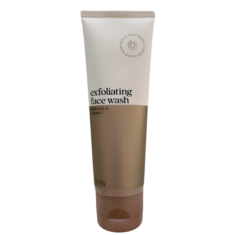 Les Travaux De Bain Et De Corps Exfoliant Le Visage Avec De L'alos + De La Vitamine E 4 Onces-image