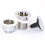 Fima S2077-Chrome Pop Up Drain with Overflow 1"""" L x 2.6"""" W Chrome 1