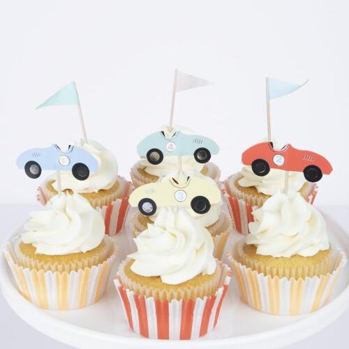 Kit de cupcake pentru ma?ini meri meri (pachet de 24) 1