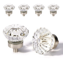 Butoane de dulapuri de cristal vintage buton