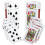 Magic Makers One Way Forcing Red Bicycle Back Decks Combo 7 Spades e Jack Diamonds - 2 decks includos 1