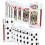 Magic Makers One Way Forcing Red Bicycle Back Decks Combo 7 Spades e Jack Diamonds - 2 decks includos 4