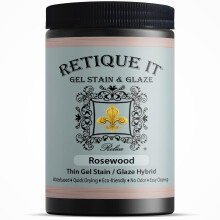Pete de gel pe baza de apa de RETIQUE IT (32oz pete 88 lemn de trandafir)
