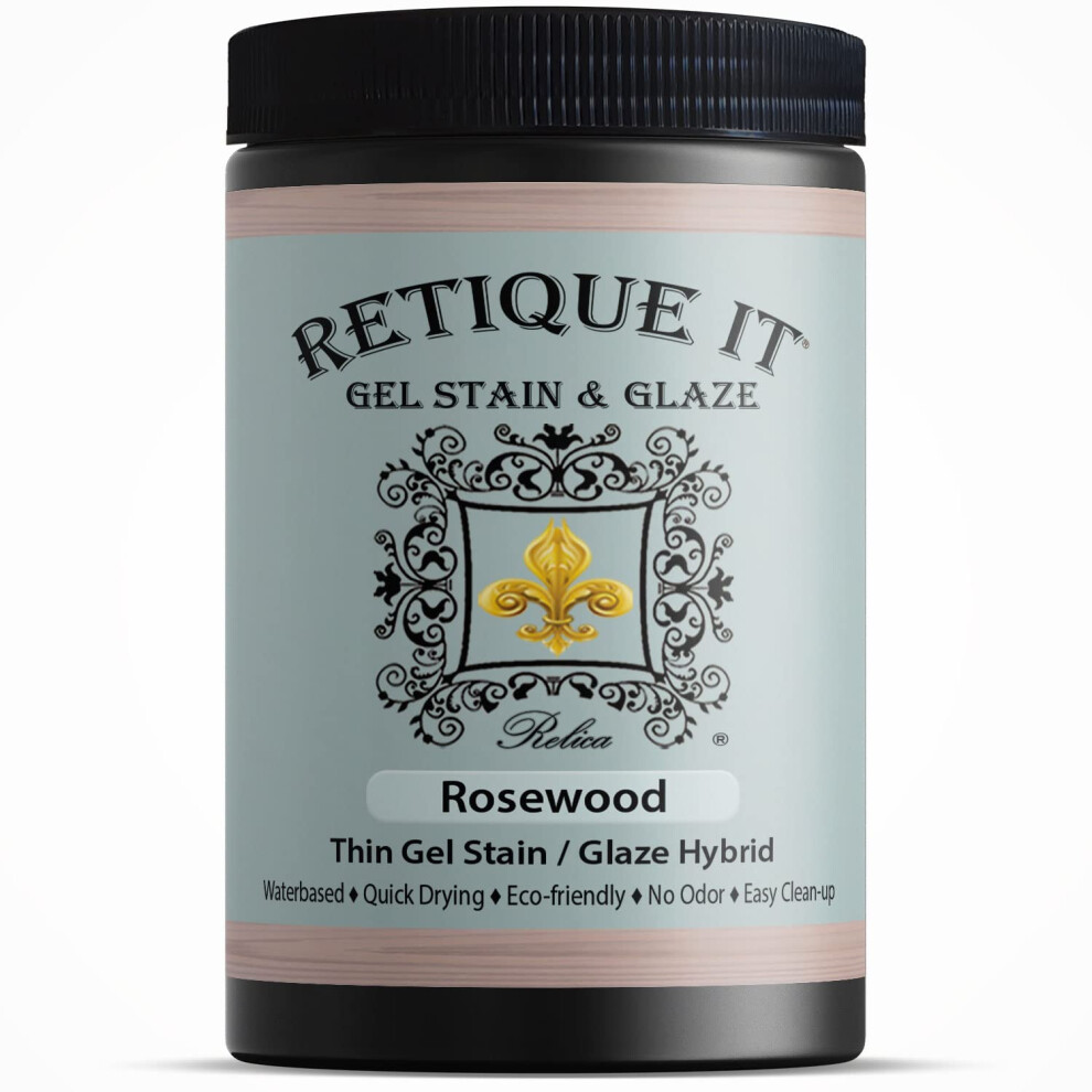 Water-Based Gel Stains By Retique It (32Oz Stain 88 Rosewood) 641361342721