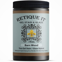 Wasserbasierte Gelbeizen von Retique It (32oz Stain 35 Barn Wood)