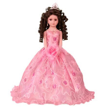 Kinnex Collections by Amanda 18"""" Porcelain Quinceanera Umbrella Doll (Quince Anos)~ KK18725-3 ~ (Pink)