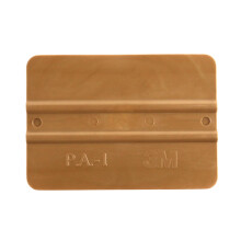 Sharpline Hartkarten-Rakel: 10,2 cm breit x 7,6 cm lang/extra fest (Gold)