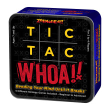 Zobmondo!! Tic Tac Whoa!! 5-in-1-Tic-Tac-Toe-Kartenspielspa fr Familien und Kinder