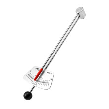 FALOSI 1/4-inch Drive Beam Torque Wrench - 0-80 Inch/Pounds and 0-9 Newton/Meter Torque Wrench - High Visibility Markings for Easy Readings