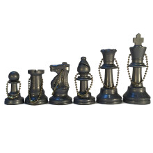 Vi spel bulk nyckelchain schack set 17 silver plast schackbitar med kedje nyckelring st nyckelring tillbehr nyckelring fr mn bilnycklar nycke