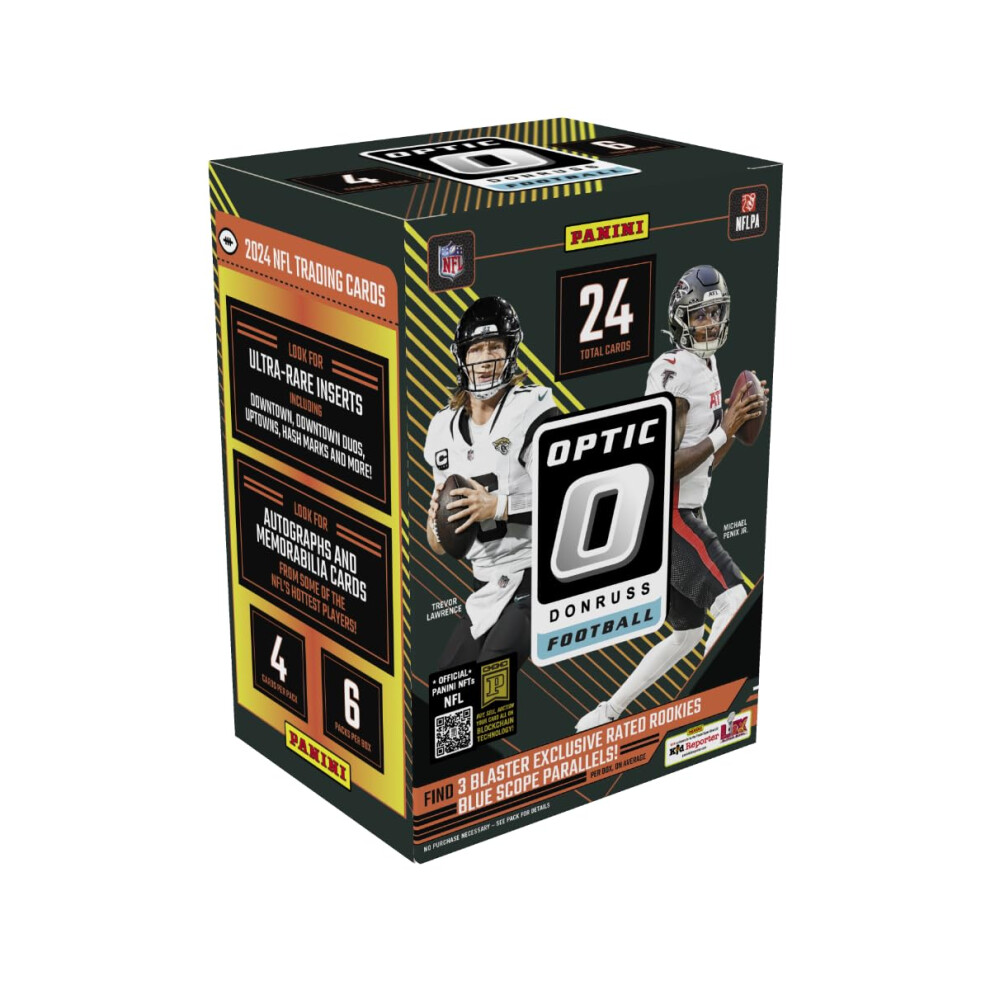 2024 Donruss Optic Football Blaster - 24 Football Cards per Box