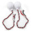 Islander Hawaiian Hula Implement Poi Ball Branco 1