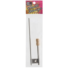 Art Advantage Mouth Atomizer saumaton nikkelipinnoitettu messinki taitettava tyyppi kiinnitysaineiden ja lakkojen ruiskuttamiseen pulloista tai pur