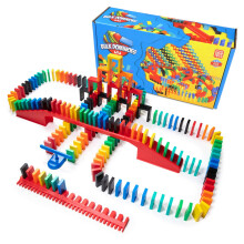 Kit Pro-Dominos en Gros | Ensemble de Dominos, Jeux de Famille pour Enfants, Jouets, Construction, Chutes, Réactions en Chaîne (Débutant)