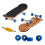 Lottoyday 1 Pack Mini Maple Maple Skateboard Puntecy per bambini (Bule profondo) 1