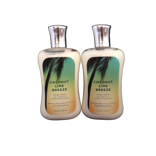 Bath & Body Works Bath Body Works Coconut Lime Breeze 8,0 oz Krperlotion (2er Pack)