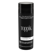 Toppik Haaropbouwvezels, Wit, 27.5g, Vul Dun of Fijn Haar In, Direct Volle, Dikkere Haar, 9 Kleuren voor Mannen & Vrouwen